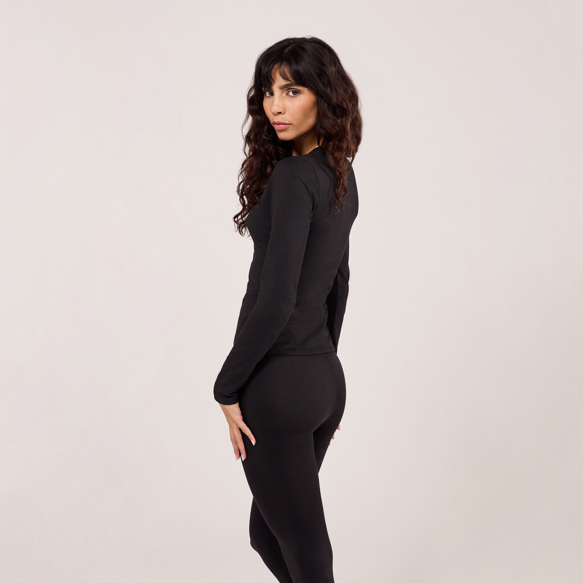Ultimate Everyday Long Sleeve Top - Black