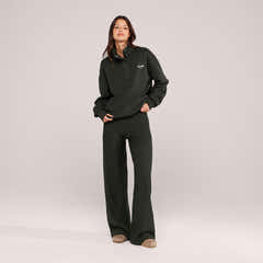 Heavyweight 1/4 Zip Sweatshirt - Pine