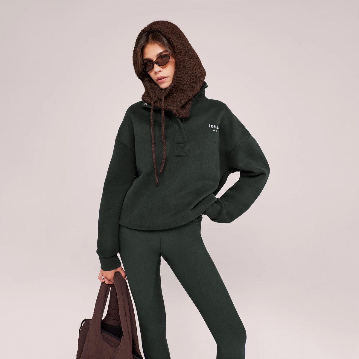 Winter Everyday Fleece-Lined Leggings - Pine