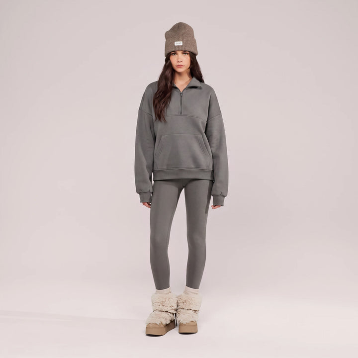 Winter Everyday Fleece-Lined Leggings - Slate Green