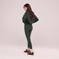 Winter Everyday Fleece-Lined Leggings - Pine