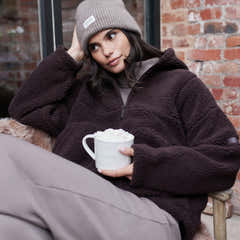 Borg Fleece - Espresso Brown