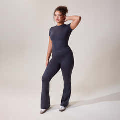 Ultimate Everyday Flare Leggings - Vintage Navy