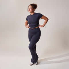 Ultimate Everyday Flare Leggings - Vintage Navy