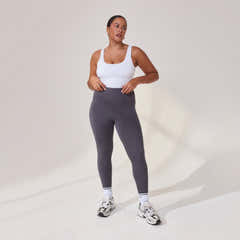 Lightweight Everyday High Waisted Leggings - Odyssey Grey