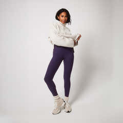 Winter Everyday Fleece-Lined Leggings - Midnight Plum