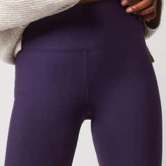 Winter Everyday Fleece-Lined Leggings - Midnight Plum