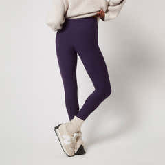 Winter Everyday Fleece-Lined Leggings - Midnight Plum