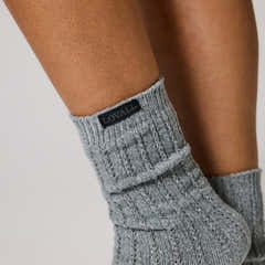 Knitted Socks - Dark Grey