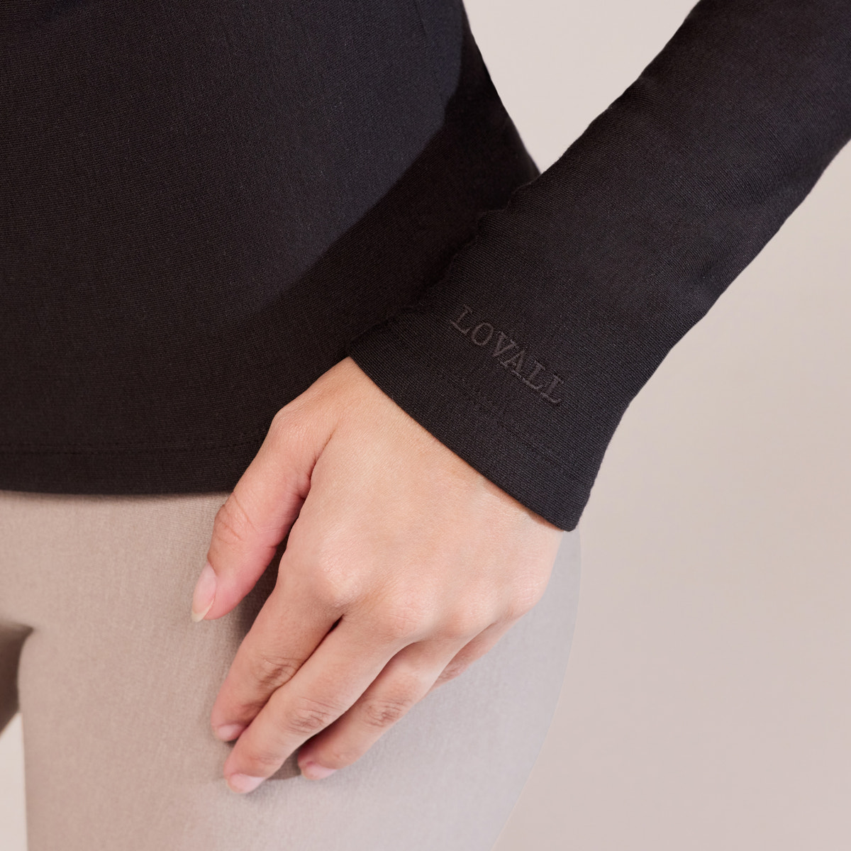 Winter Thermal Top - Black Coffee