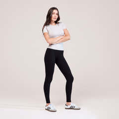 Everyday High Waisted Leggings - Black