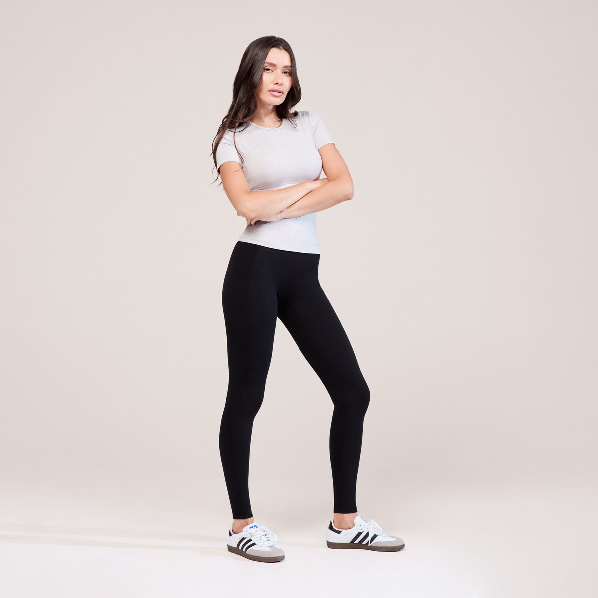 Everyday High Waisted Leggings - Black