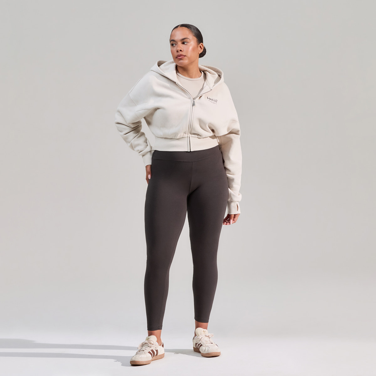 Everyday High Waisted Leggings - Black Coffee