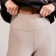 Winter Everyday Fleece-Lined Leggings - Stone