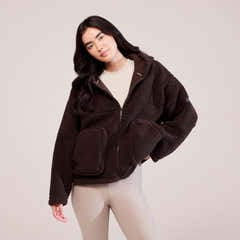 Borg Fleece - Espresso Brown