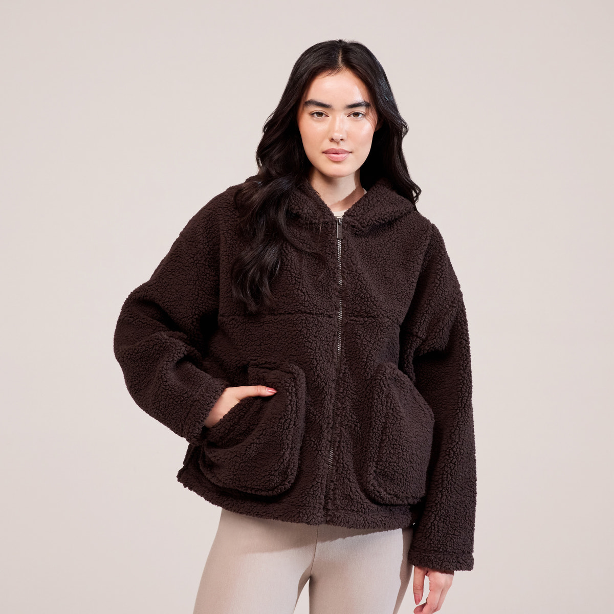 Borg Fleece - Espresso Brown