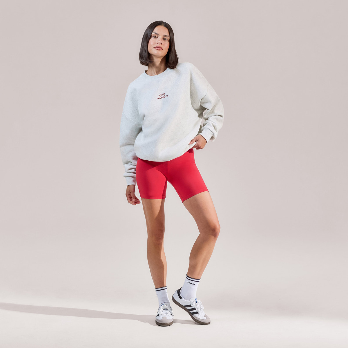Lightweight Everyday 6 Inch Cycling Shorts - Cherry Red