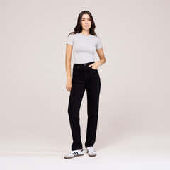 Straight Jeans - Black