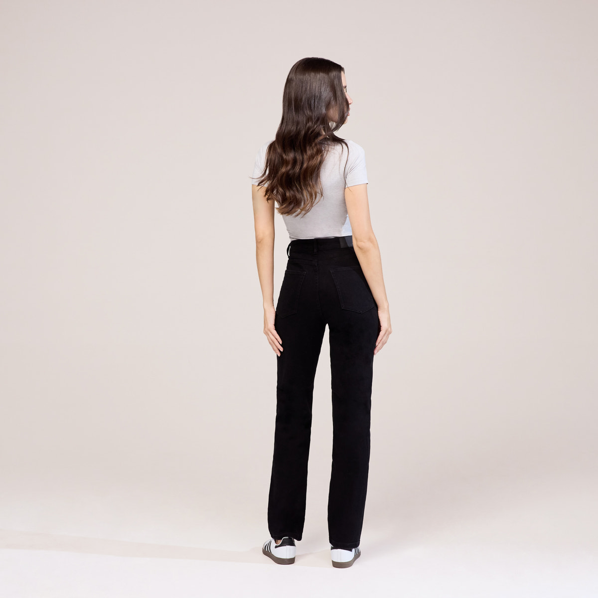 Straight Jeans - Black