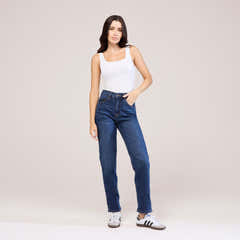 Straight Jeans - Dark Blue