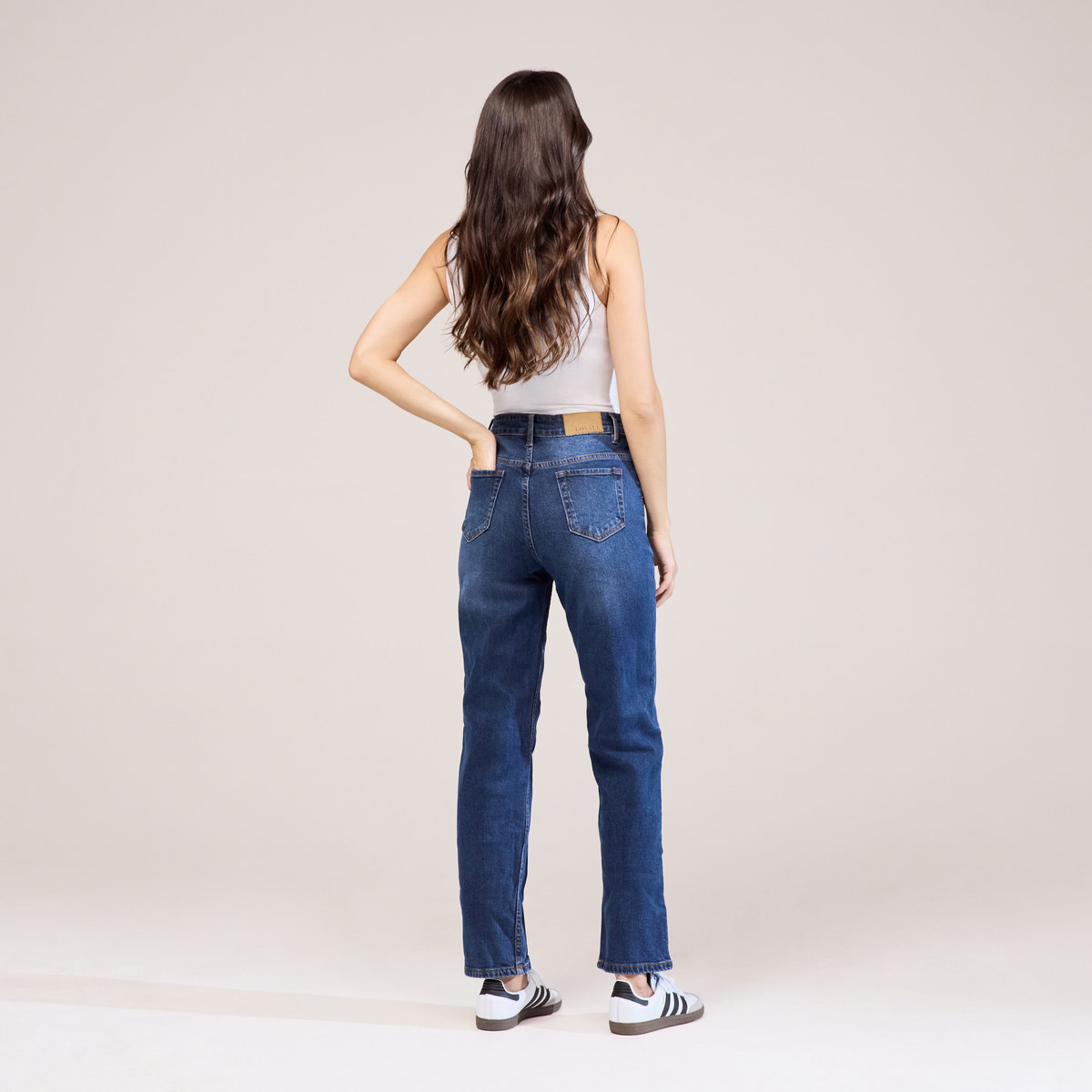 Straight Jeans - Dark Blue