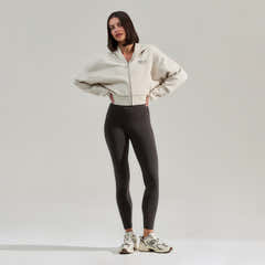 Everyday High Waisted Leggings - Black Coffee