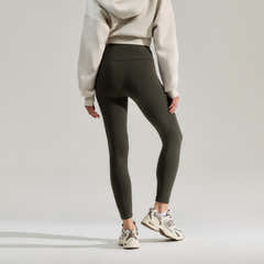 Everyday High Waisted Leggings - Pine