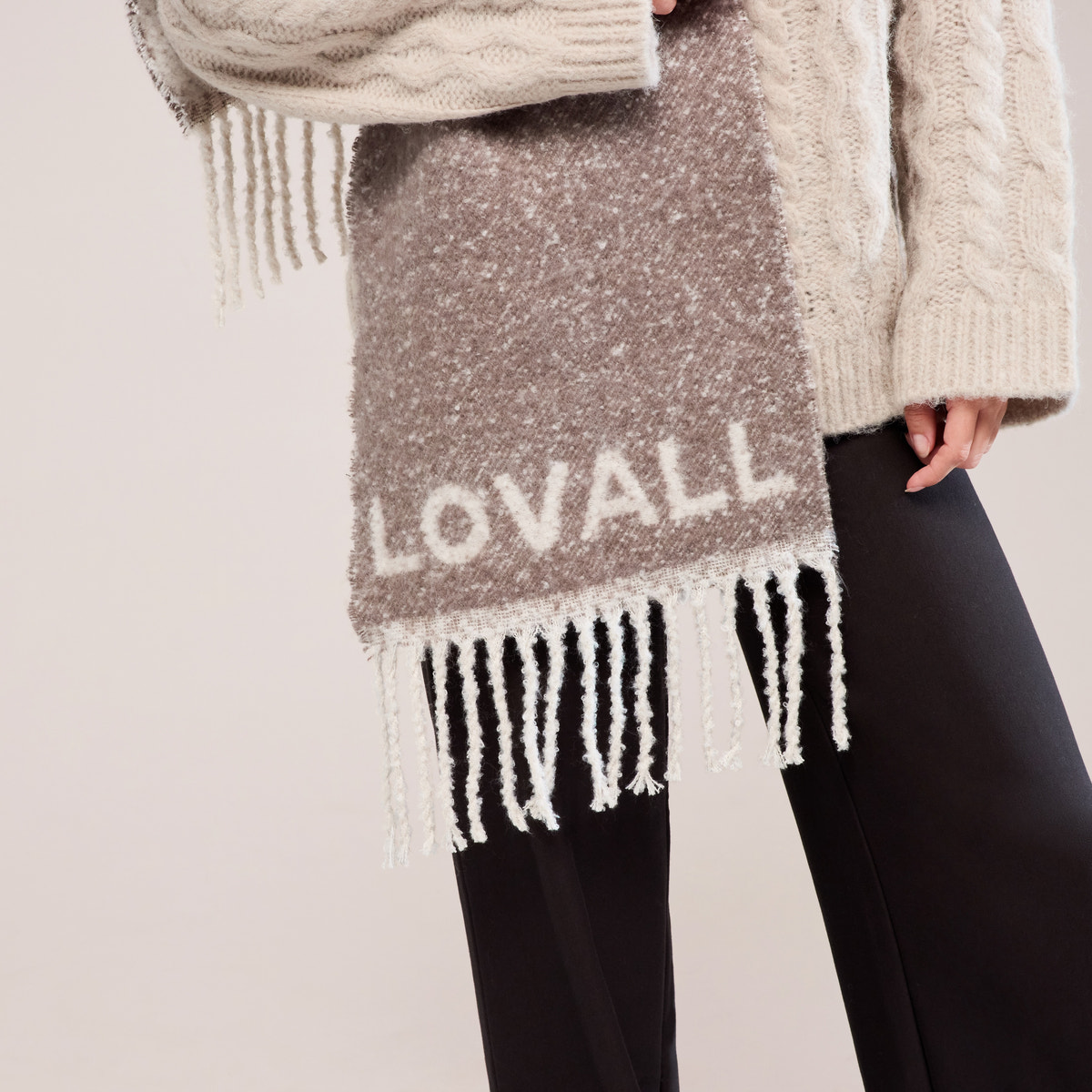 Woven Scarf - Mocha