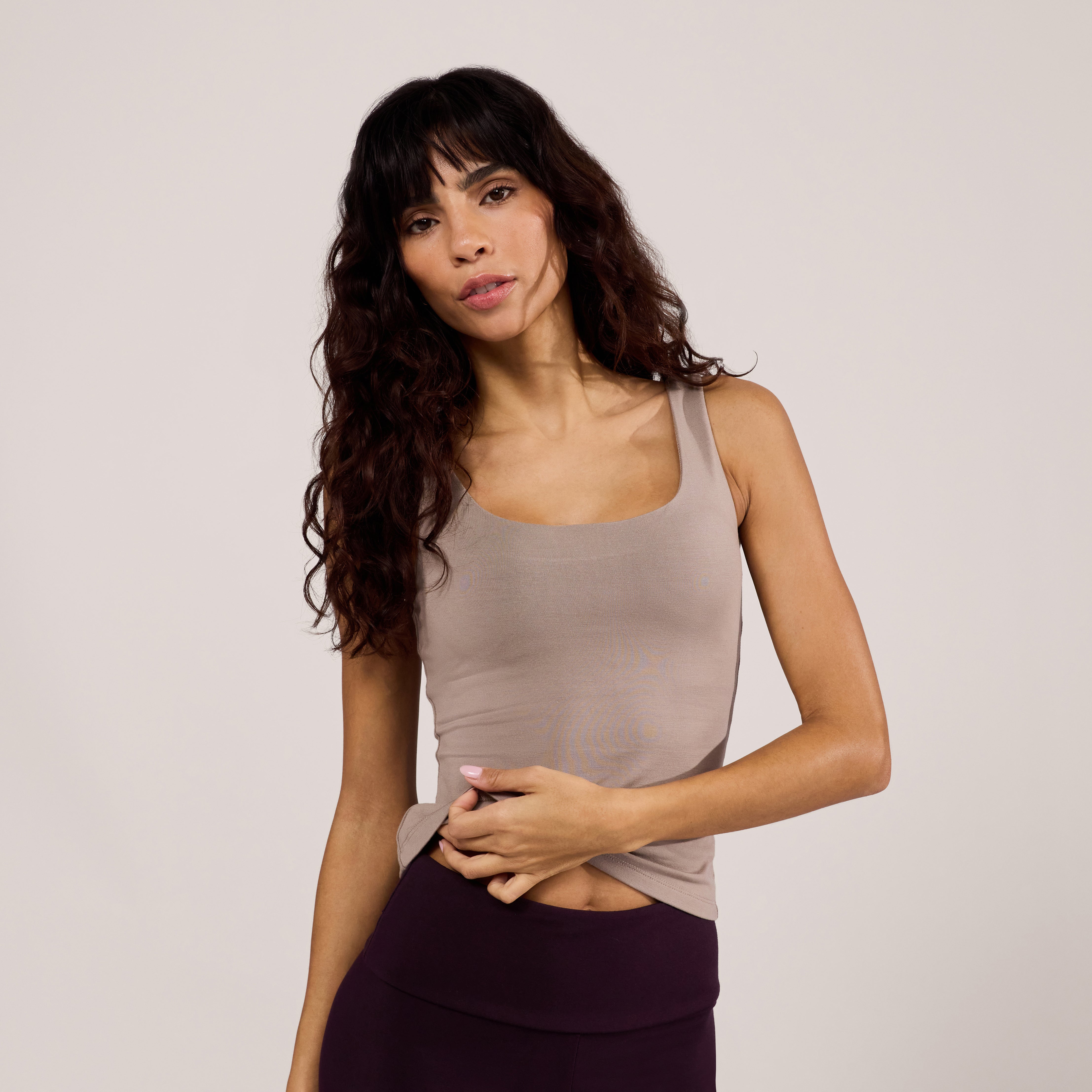 Lightweight Everyday Tank Top - Stone