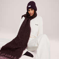 Woven Scarf - Wine