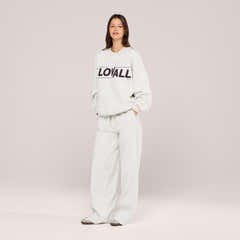 Heavyweight Oversized Sweatshirt Collective - Light Grey Marl