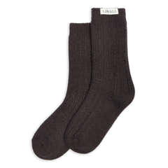 Knitted Socks - Black Coffee