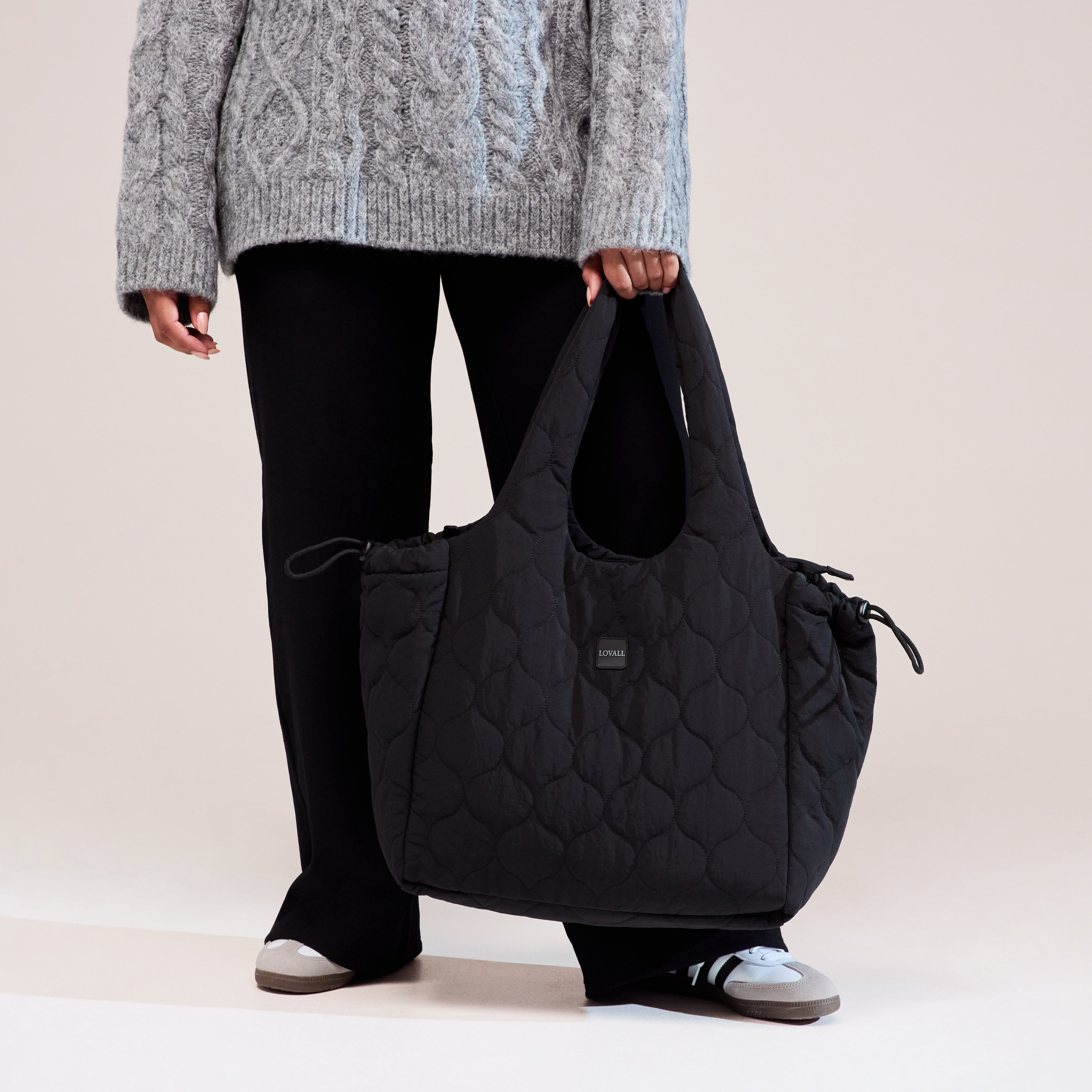 Quilted Bag - Black