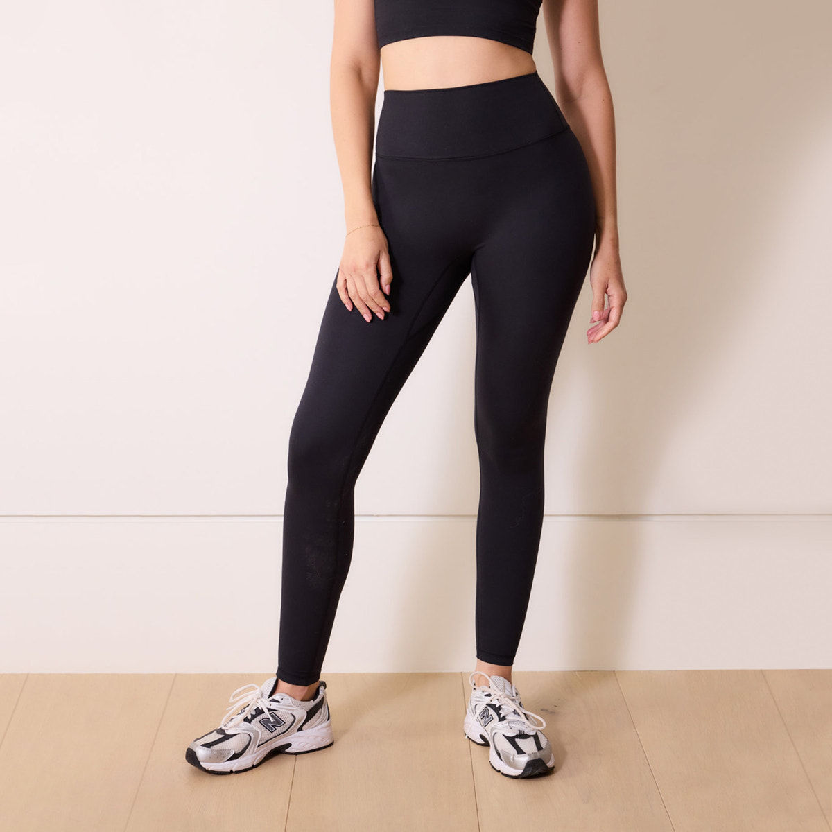 24/7 Revitalise High Waisted Leggings - Midnight Black