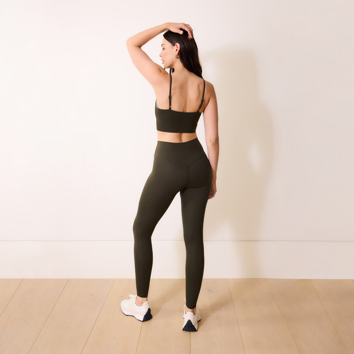 24/7 Revitalise Sports Bra - Deep Olive