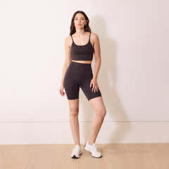 24/7 Revitalise Cycling Shorts - Black Coffee